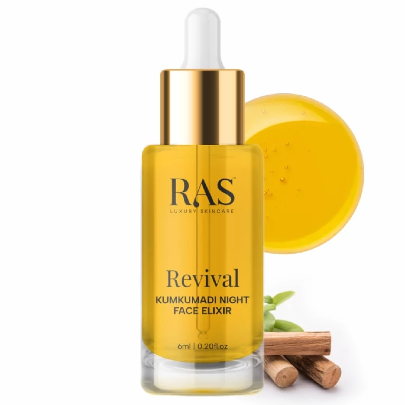 RAS Luxury Oils Revival Kumkumadi Night Face Elixir, 6 ml-1.webp